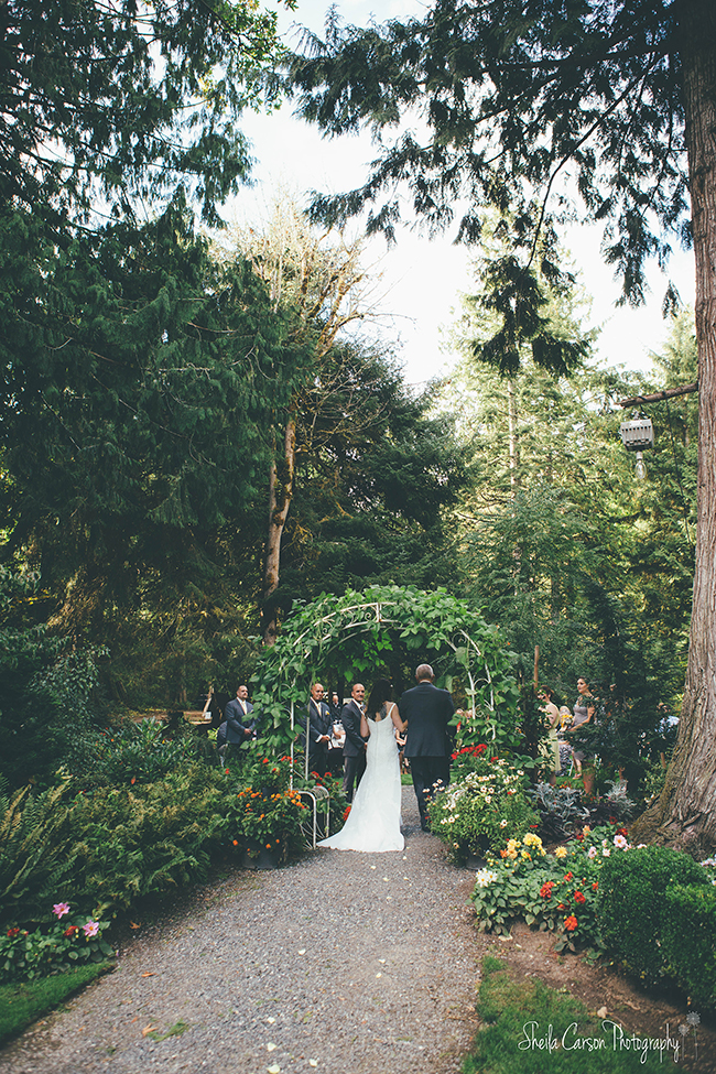 bellingham wedding photographer | glen echo gardens wedding