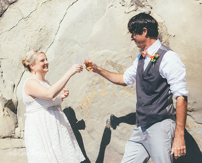 bellingham wedding photographer; Larabee State Park Wedding