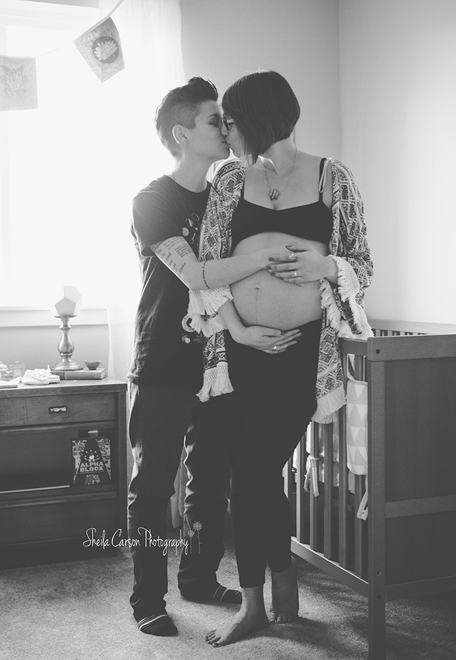 Bellingham Maternity Photography | Bellingham Photographer | Same sex maternity session