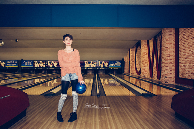 bellingham photographer | Nylon Magazine Styled shoot | bowling alley styled shoot 